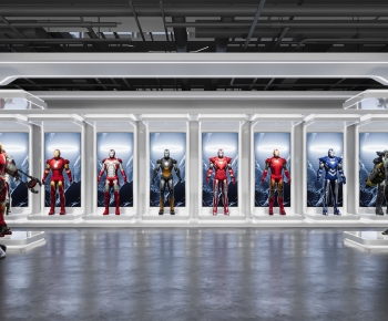 Modern Exhibition Hall-ID:459181076