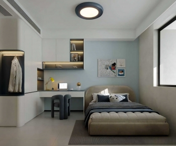 Modern Boy's Room And Son's Room-ID:551897057