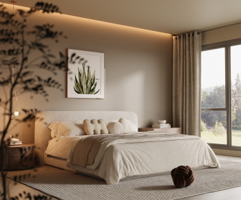 Wabi-sabi Style Bedroom-ID:479558942