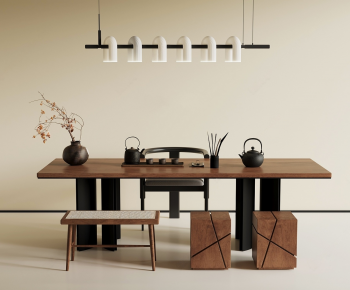 New Chinese Style Tea Tables And Chairs-ID:998605972