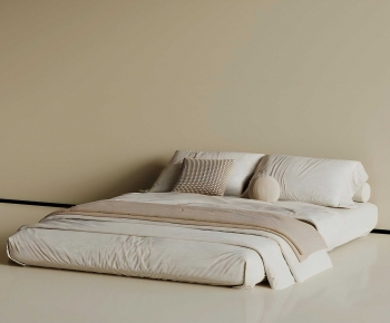 Modern Double Bed-ID:773622049