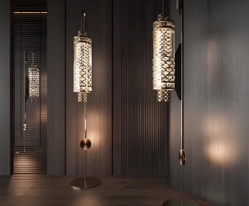 New Chinese Style Floor Lamp-ID:398230665