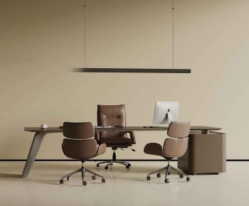 Modern Office Desk And Chair-ID:422194965
