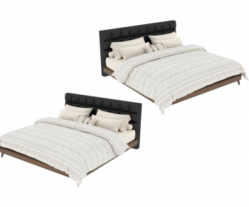 Modern Double Bed-ID:301264059