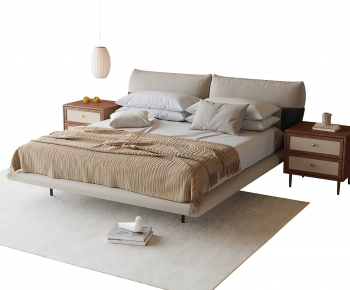 Modern Double Bed-ID:230050092