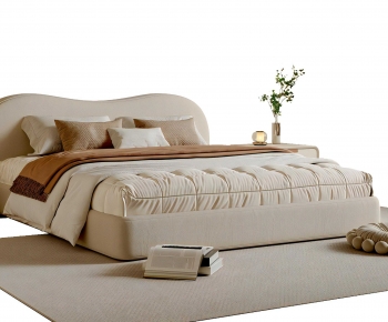 Modern Double Bed-ID:182950975