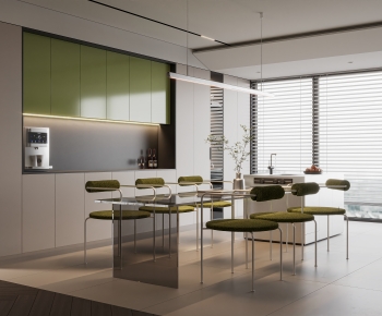 Modern Dining Room-ID:855848078