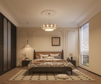 French Style Bedroom-ID:554945957