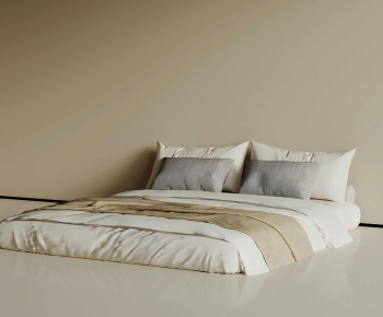 Modern Double Bed-ID:489243033