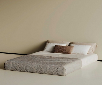 Modern Double Bed-ID:666049002