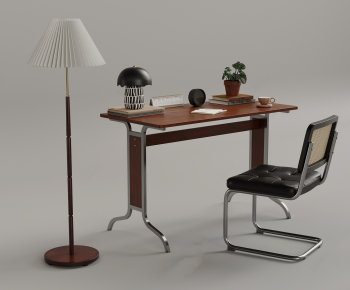 Modern Computer Desk And Chair-ID:714092976