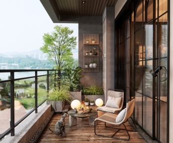 Modern Balcony-ID:947833064