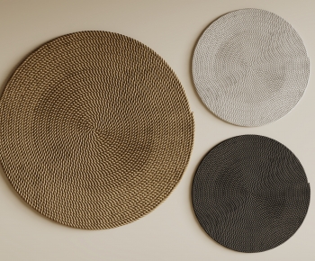 Wabi-sabi Style Circular Carpet-ID:461040977