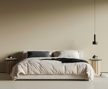 Modern Double Bed-ID:108154065