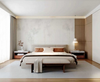 New Chinese Style Bedroom-ID:134210619