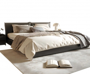 Modern Double Bed-ID:276493073