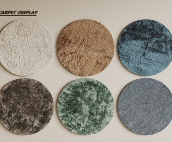 Modern Circular Carpet-ID:129177098