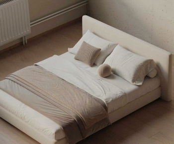 Modern Double Bed-ID:966423033