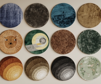 Modern Circular Carpet-ID:250415099