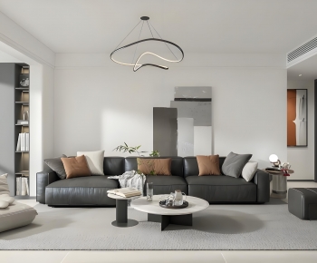 Modern A Living Room-ID:770401007