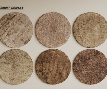 Modern Circular Carpet-ID:836956989