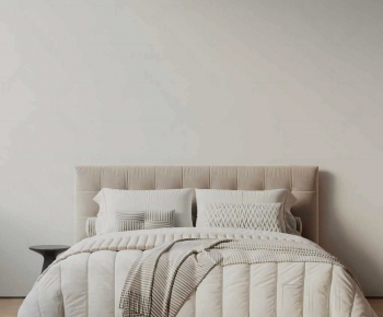 Modern Double Bed-ID:921698091