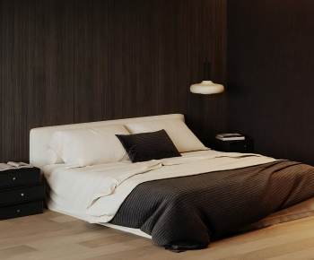 Modern Double Bed-ID:485187055