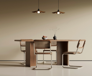 Modern Dining Table And Chairs-ID:938157087