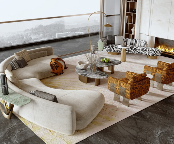 Modern Sofa Combination-ID:713134055