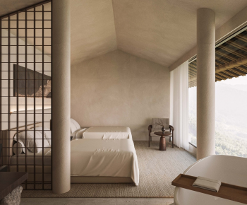 Wabi-sabi Style Residential Hostel-ID:154109084