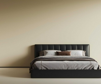 Modern Double Bed-ID:847100975