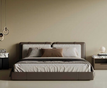 Modern Double Bed-ID:656228079