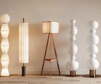 Wabi-sabi Style Floor Lamp-ID:436314115