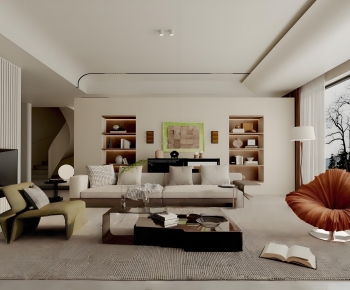 Modern A Living Room-ID:430227048