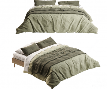 Modern Double Bed-ID:202502972