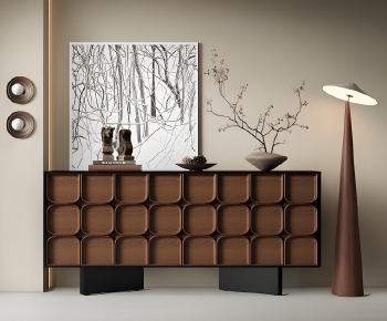 Wabi-sabi Style Entrance Cabinet-ID:779810919