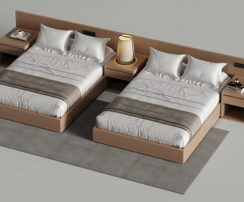 Modern Single Bed-ID:784754995