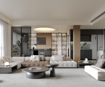 Modern A Living Room-ID:417479994