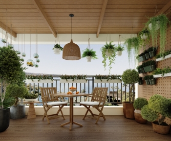Modern Leisure Balcony-ID:238426921