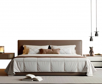 Modern Double Bed-ID:831386099