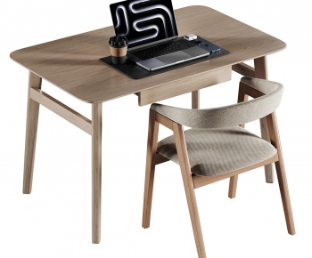 Modern Computer Desk And Chair-ID:667032966