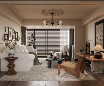 Modern A Living Room-ID:845942973