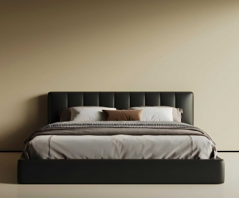 Modern Double Bed-ID:992084983