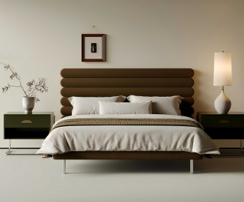 Modern Double Bed-ID:210061077