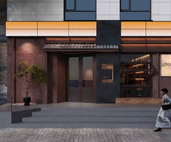 Industrial Style Facade Element-ID:339179993