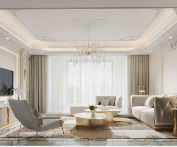 French Style A Living Room-ID:276222942