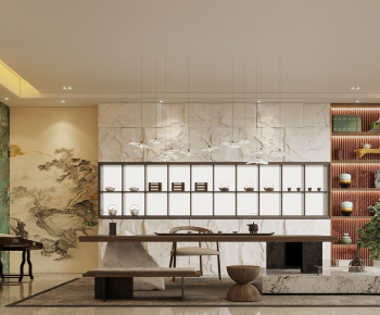 New Chinese Style Tea House-ID:283984901