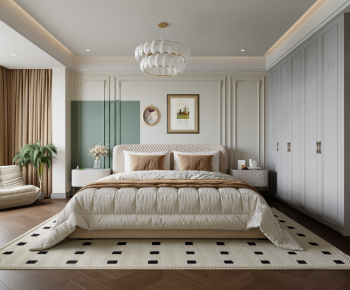 French Style Bedroom-ID:717418918