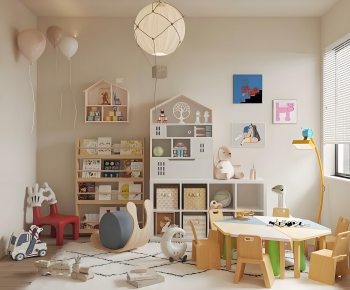 Modern Children's Room Activity Room-ID:253000377