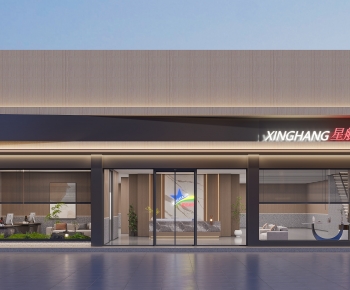 Modern Facade Element-ID:539345989